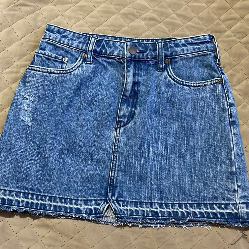 Free People Denim Skirt